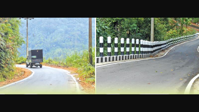 සංවර්ධනය කර ඇති නෙළුව ලංකාගම මාර්ගයන්