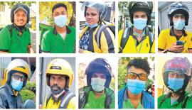 ඩිලිවරි තරුණ තරුණියන් පිරිසක් සිළුමිණ සමඟ අදහස් දක්වමින්